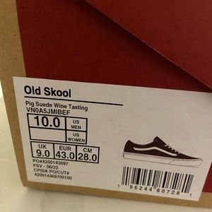 Vans Pig Suede Old Skool Shoe